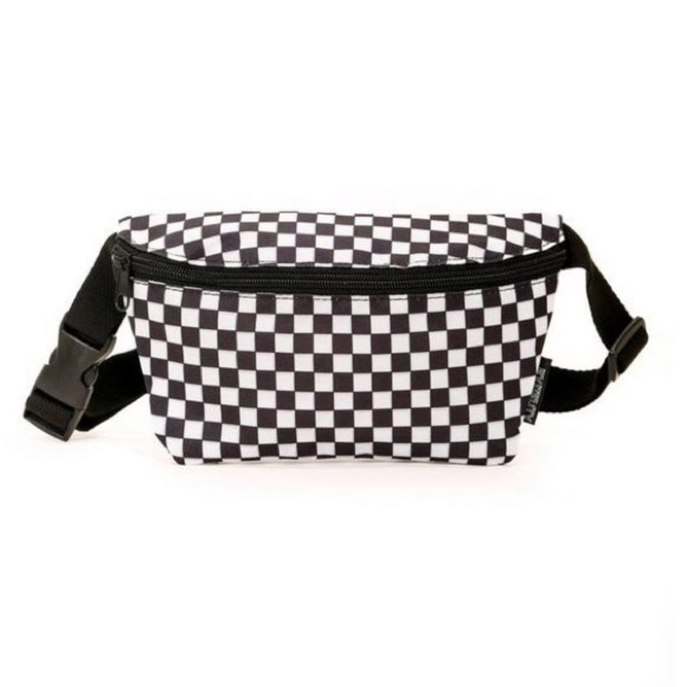 Fydelity XL Ultra Slim Fanny Pack - checkboard